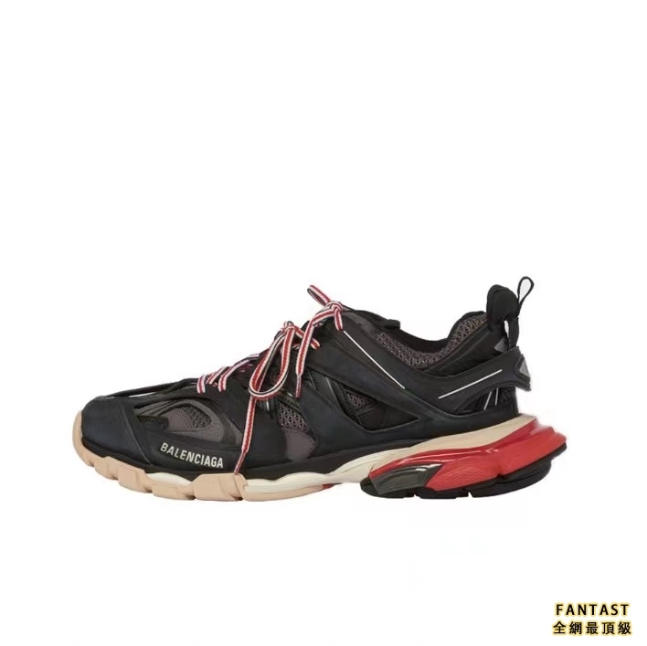 【Unicorn獨家版本】Balenciaga 巴黎世家 Track 低幫悠閒老爹鞋 黑紅