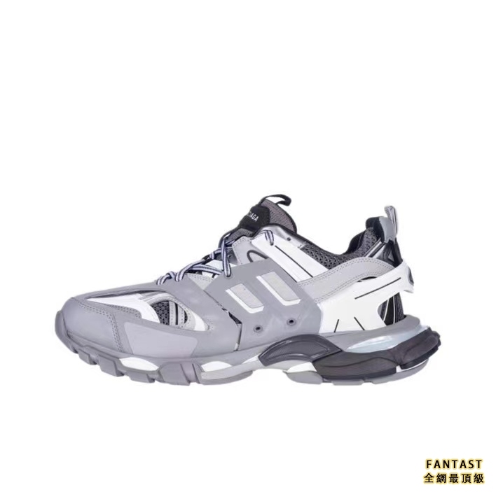 【Unicorn獨家版本】Balenciaga 巴黎世家 Track 舒適厚底 復古悠閒老爹鞋 灰