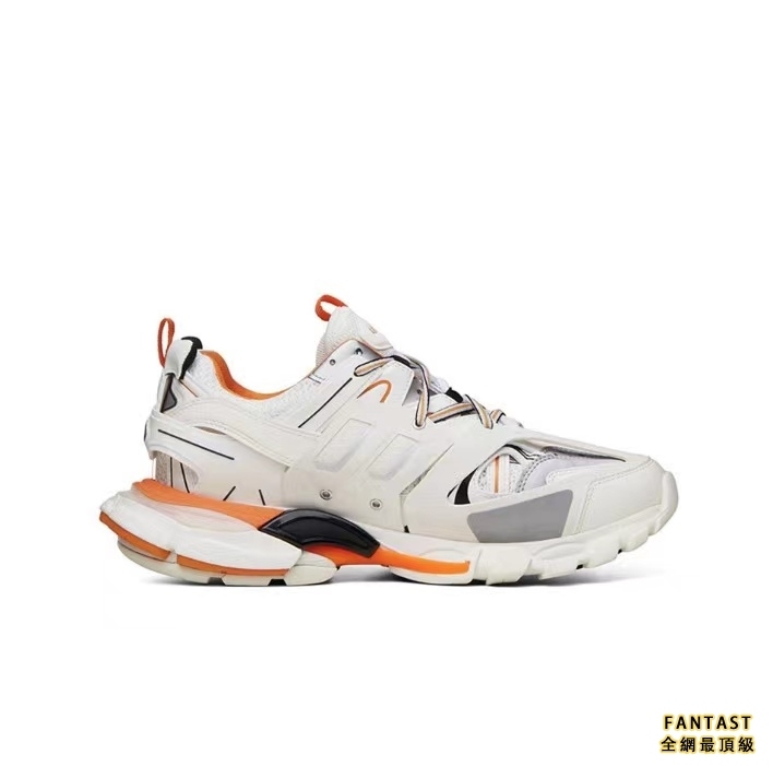 【Unicorn獨家版本】Balenciaga 巴黎世家 Track系列 尼龍 運動鞋 白橙