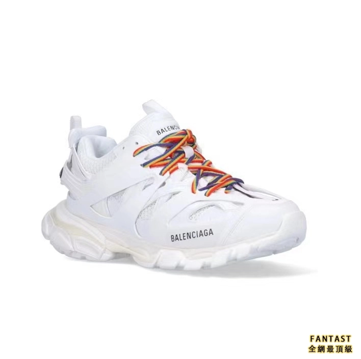 【Unicorn獨家版本】Balenciaga 巴黎世家 Track 徽標印花運動鞋 白色