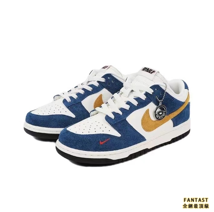 【Unicorn獨家版本】Kasina x Nike Dunk Low “80s Bus聯名款 潮流百搭 低幫悠閒板鞋 男女同款 藍黃