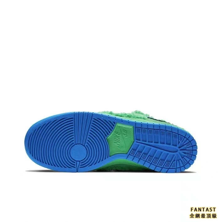 【Unicorn獨家版本】Grateful Dead X Nike SB Dunk Low "Green Bear"跳舞小熊 經典百搭 低幫悠閒板鞋 男女同款 藍綠