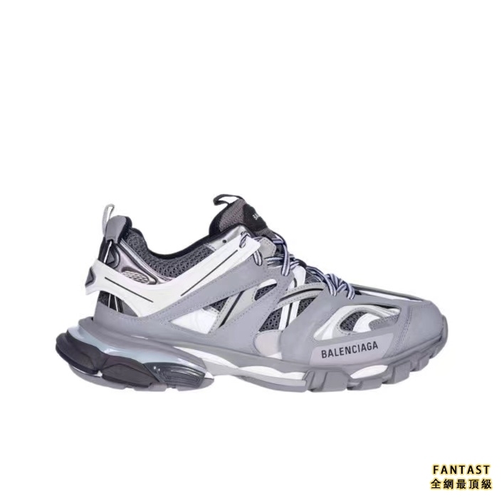 【Unicorn獨家版本】Balenciaga 巴黎世家 Track 舒適厚底 復古悠閒老爹鞋 灰