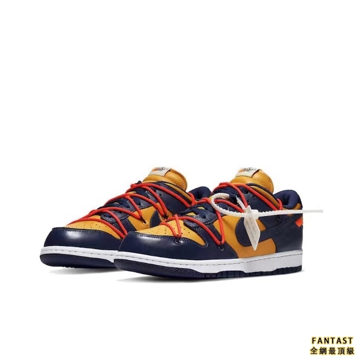 【Unicorn獨家版本】OFF-WHITE x Nike Low L THR OW聯名 黑曜石 板鞋#說唱同款 男女同款