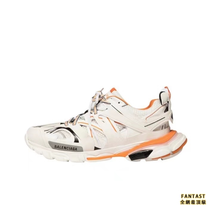 【Unicorn獨家版本】Balenciaga 巴黎世家 Track系列 尼龍 運動鞋 白橙