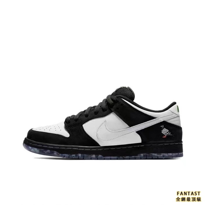 【Unicorn獨家版本】黑鴿子聯名 Staple x Nike Dunk SB Low Pro OG QS熊貓 竹子 低幫悠閒板鞋 男女同款 黑白拼接