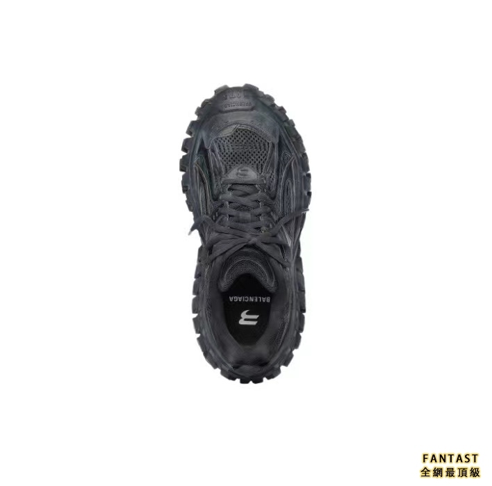 【Unicorn獨家版本】Balenciaga 巴黎世家 Defender 網眼尼龍輪胎鞋 女款 黑