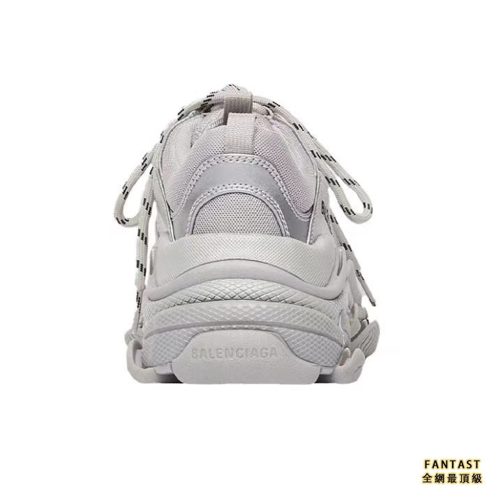 【Unicorn獨家版本】Balenciaga 巴黎世家 Triple S 復古時尚老爹鞋 女款 銀色