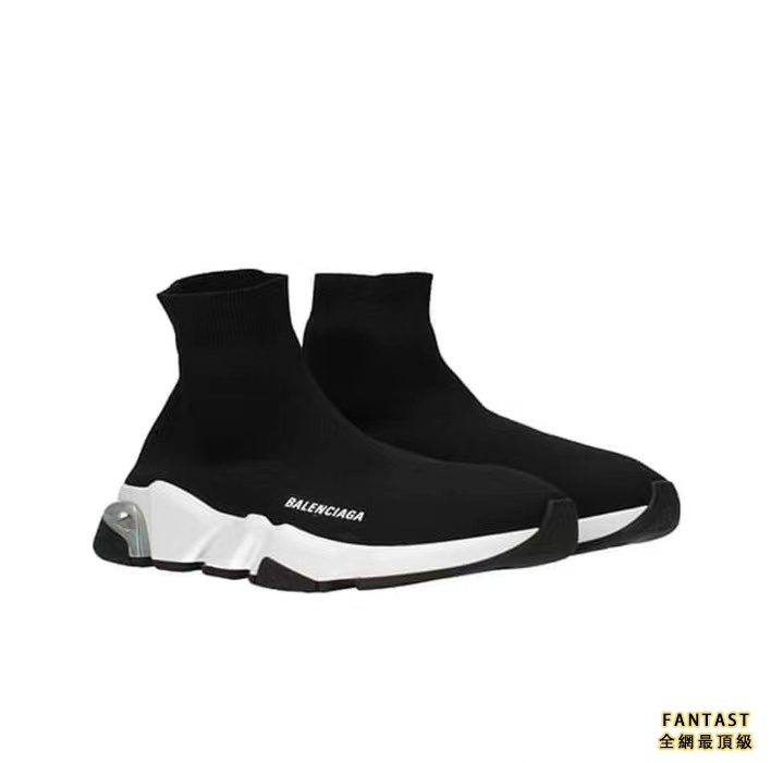 【Unicorn獨家版本】Balenciaga 巴黎世家 Speed Clearsole 高幫運動鞋 黑白
