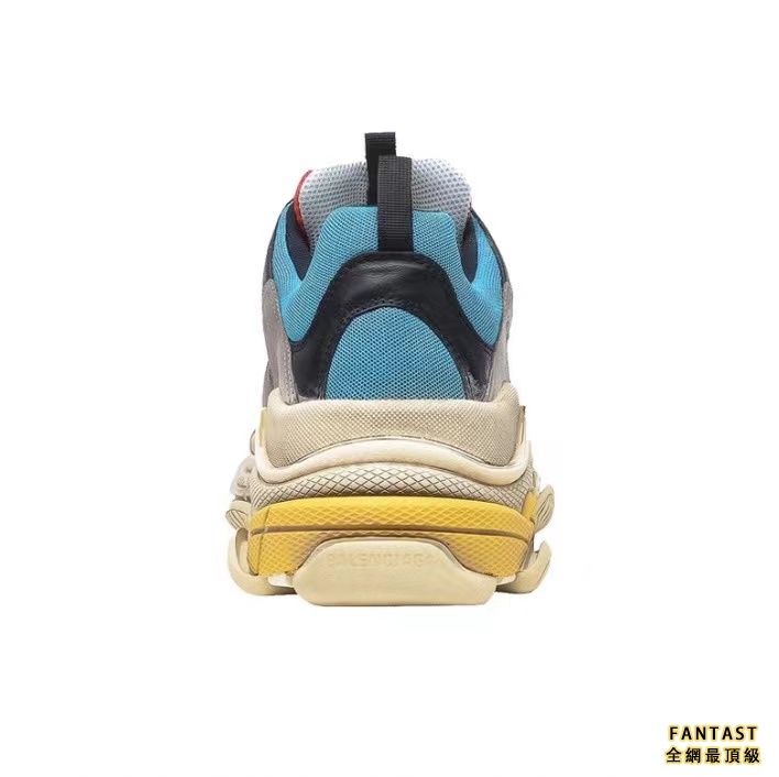 【Unicorn獨家版本】Balenciaga 巴黎世家 Triple S 潮流百搭 戶外厚底 老爹鞋 藍灰紅黑