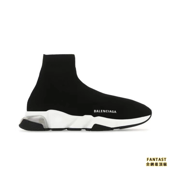 【Unicorn獨家版本】Balenciaga 巴黎世家 Speed 高幫運動鞋 黑白