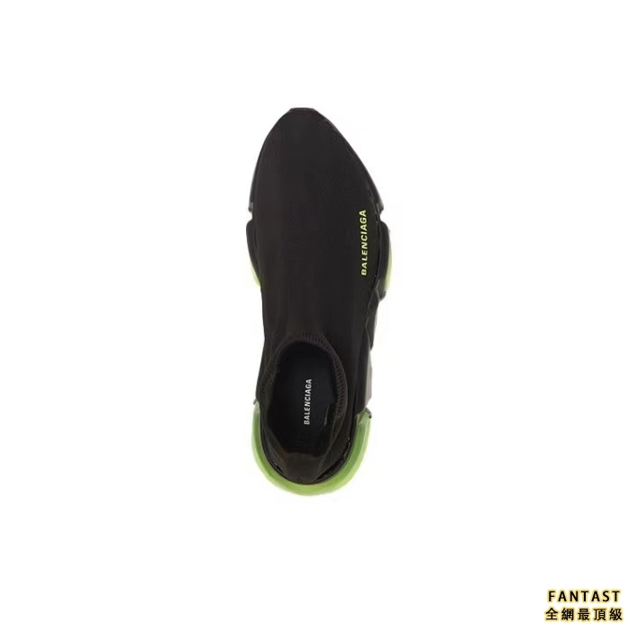 【Unicorn獨家版本】Balenciaga 巴黎世家 Speed Clear Sole 針織運動鞋 黑綠