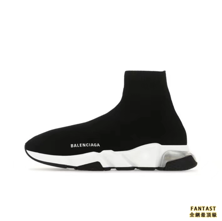 【Unicorn獨家版本】Balenciaga 巴黎世家 Speed 高幫運動鞋 黑白