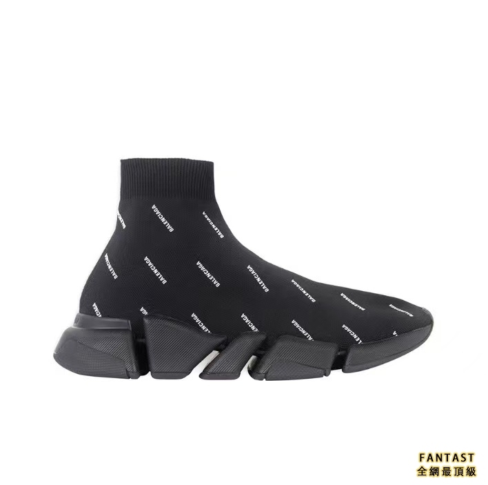 【Unicorn獨家版本】Balenciaga 巴黎世家 Speed 2.0 透氣輕便 襪套 高幫運動鞋 女款 黑色