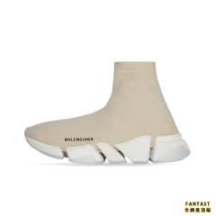 【Unicorn獨家版本】Balenciaga 巴黎世家 Speed 2.0 再生運動悠閒鞋 淺米色