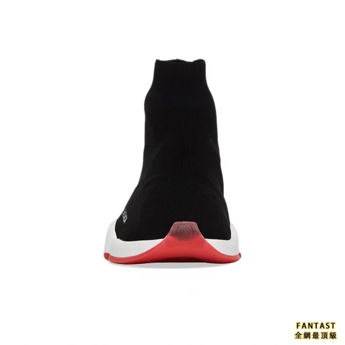 【Unicorn獨家版本】Balenciaga 巴黎世家Speed 2.0 耐磨防滑針織面料運動悠閒鞋 黑紅色