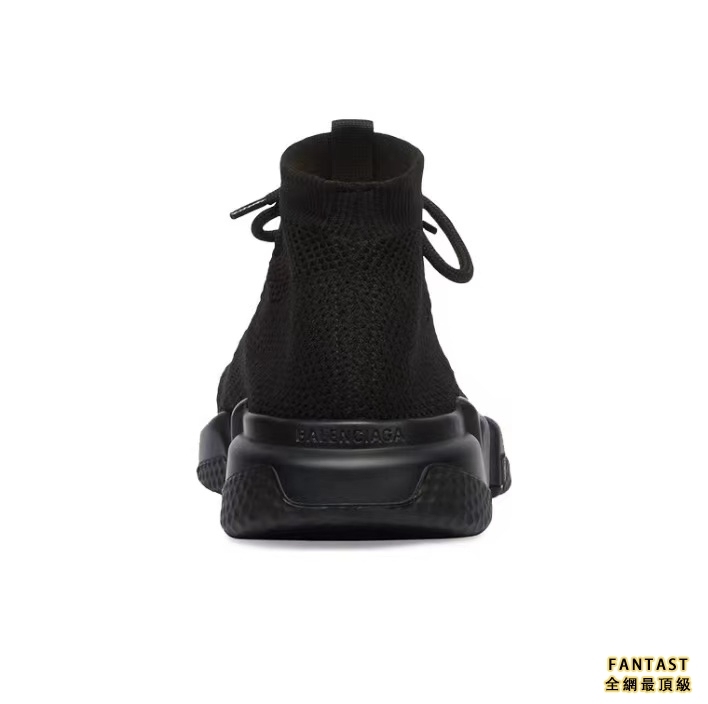 【Unicorn獨家版本】Balenciaga 巴黎世家 Speed 時尚簡約 繫帶 襪套運動鞋 黑色