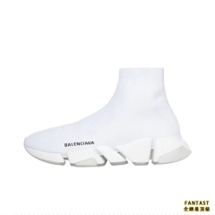 【Unicorn獨家版本】Balenciaga 巴黎世家 Speed 2.0 再生運動悠閒鞋 白