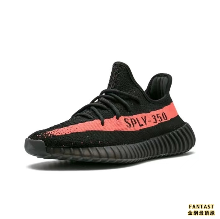 【Unicorn獨家出品】adidas originals Yeezy Booat 350 V2 Core Black Red 潮流運動悠閒鞋 黑紅 2018年版