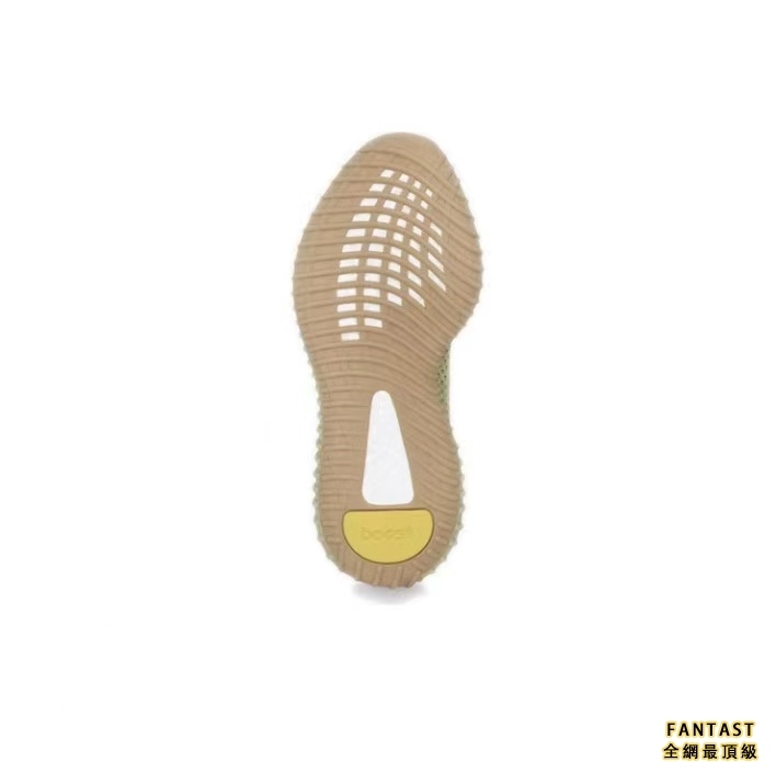【Unicorn獨家出品】adidas originals Yeezy Booat 350 V2 “Sulfur”潮流百搭 厚底運動悠閒鞋 男女同款 硫磺抹茶
