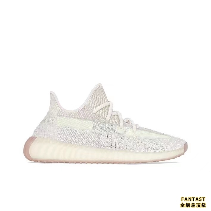 【Unicorn獨家出品】adidas originals Yeezy Booat 350 V2 Cloud White Reflective 潮流百搭 男女同款 粉