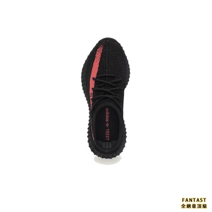 【Unicorn獨家出品】adidas originals Yeezy Boost 350 V2 “Core Black Red”潮流運動悠閒鞋 男女同款 黑粉