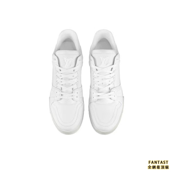 Louis Vuitton 路易威登 Trainer Sneaker 時尚百搭 低幫休閒板鞋 男女同款 白色