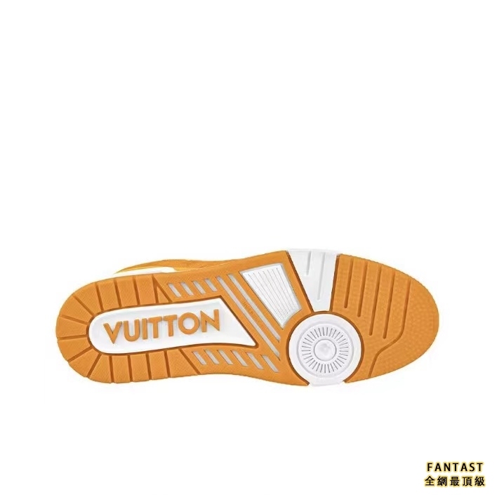 Louis Vuitton 路易威登 Trainer 時尚板鞋 男女同款 黃白# 送禮推薦