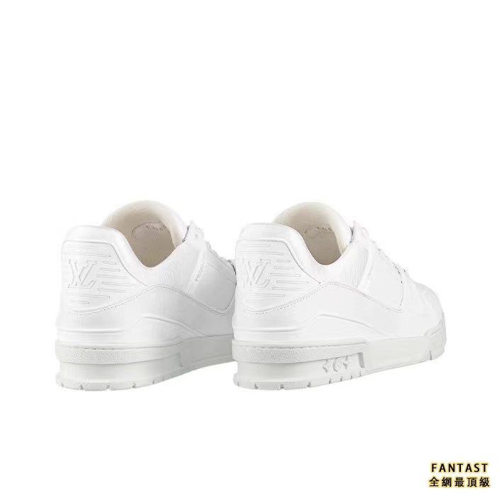 Louis Vuitton 路易威登 Trainer Sneaker 時尚百搭 低幫休閒板鞋 男女同款 白色