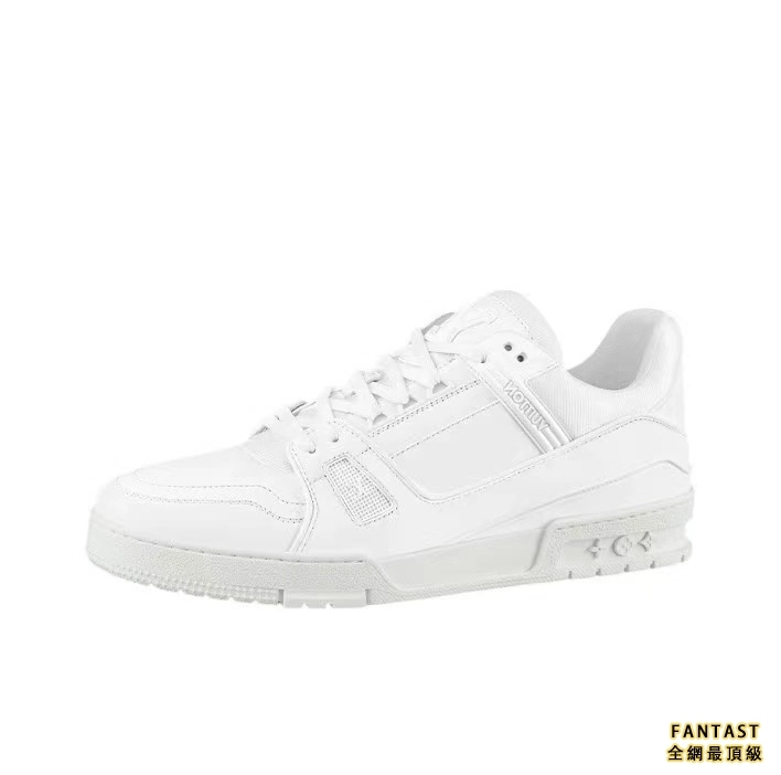 Louis Vuitton 路易威登 Trainer Sneaker 時尚百搭 低幫休閒板鞋 男女同款 白色