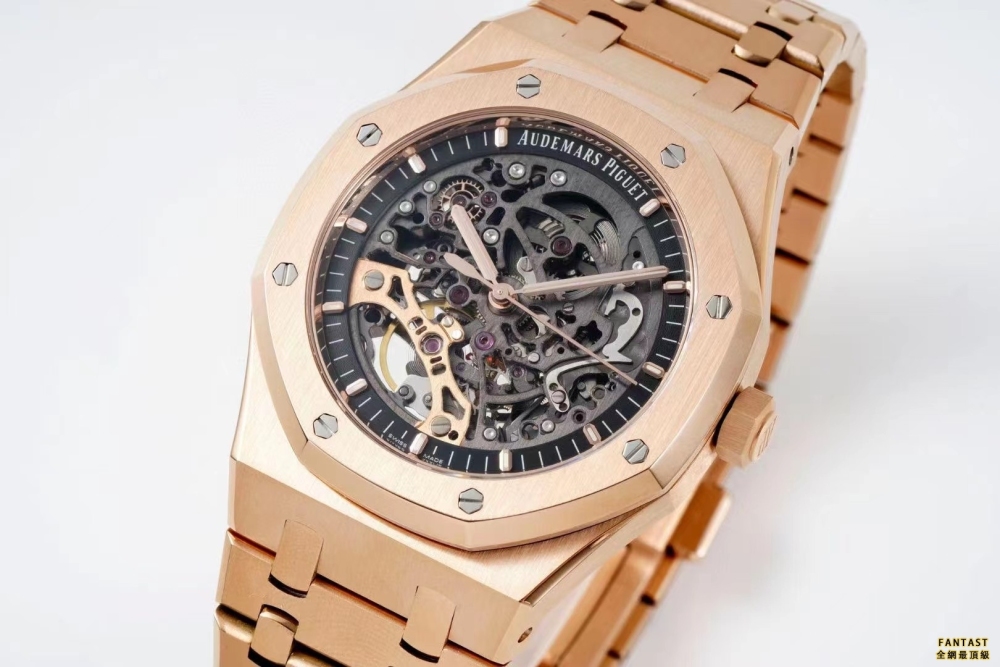 (市場最新最真版本)APS愛彼皇家橡樹離岸型15407ST.OO.1220ST.01男士機械腕表 Calibre 3132一體機芯，41mm直徑