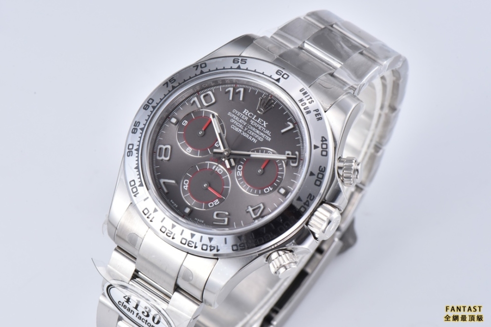 (市場最新最真版本)clean廠白金迪通拿出貨116509  灰魔白金帶款式