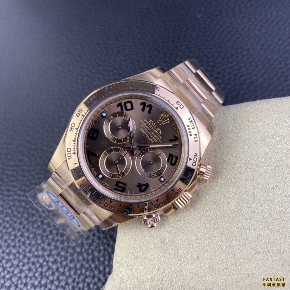 (市場最新最真版本)clean廠116505玫瑰金巧克力熱門款迪通拿