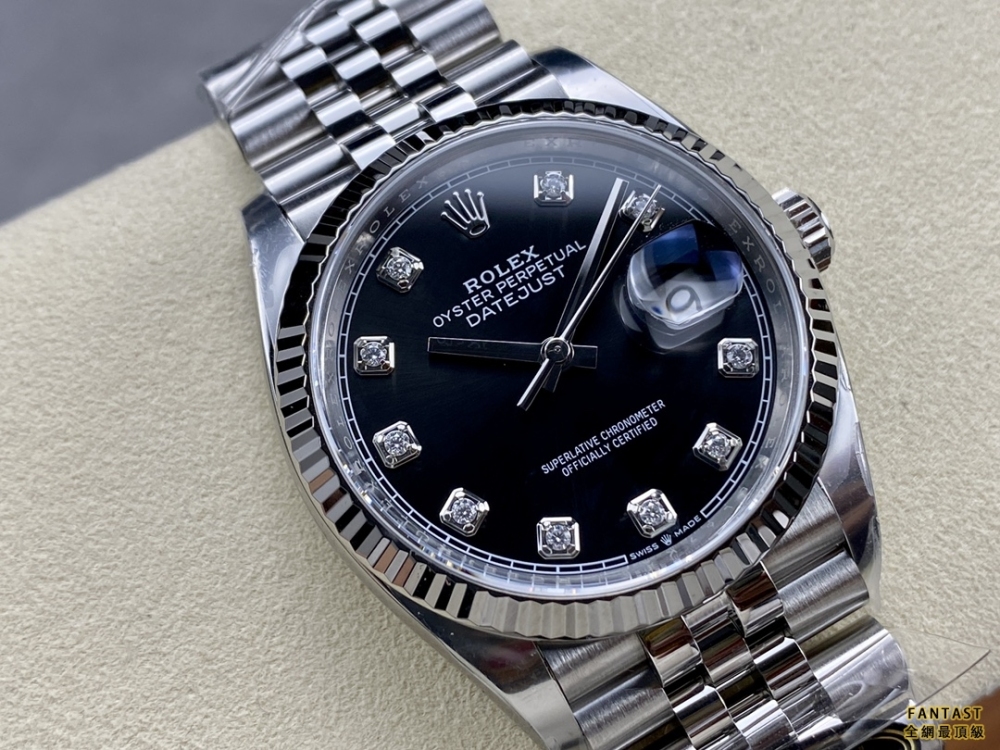 (市場最新最真版本)Clean廠C廠 勞力士日誌系列36mm 鉆釘/標配莫桑鉆 拒絕低端鋯石。搭配3235機芯