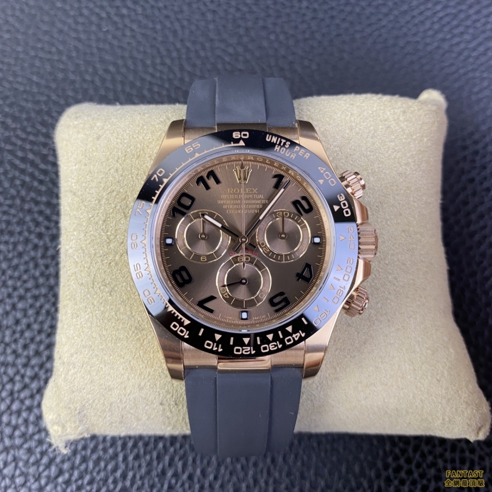 (市場最新最真版本)clean廠116515玫瑰金巧克力熱門款迪通拿