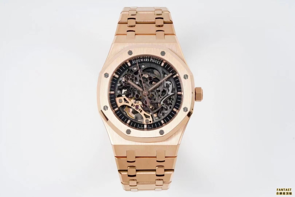 (市場最新最真版本)APS愛彼皇家橡樹離岸型15407ST.OO.1220ST.01男士機械腕表 Calibre 3132一體機芯，41mm直徑
