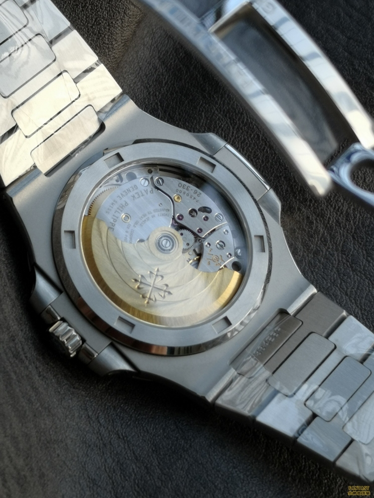 (市場最新最真版本)3K廠推薦：百達翡麗運動優雅系列5711/1A 010腕表(鸚鵡螺，精鋼表鏈表殼，深藍色表盤，324型一體機，40毫米。