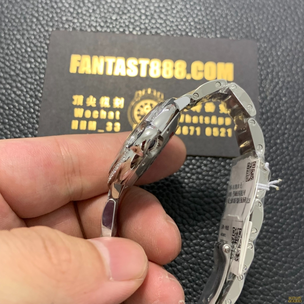 「卡地亞藍氣球36mm鑽石手錶，3K厰（最好版本）」