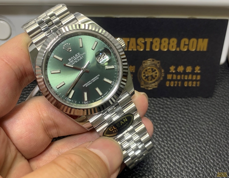 香港高仿手錶CLEAN厰勞力士 1:1 高仿日志 Datejust 3235  M126334-0028 手錶