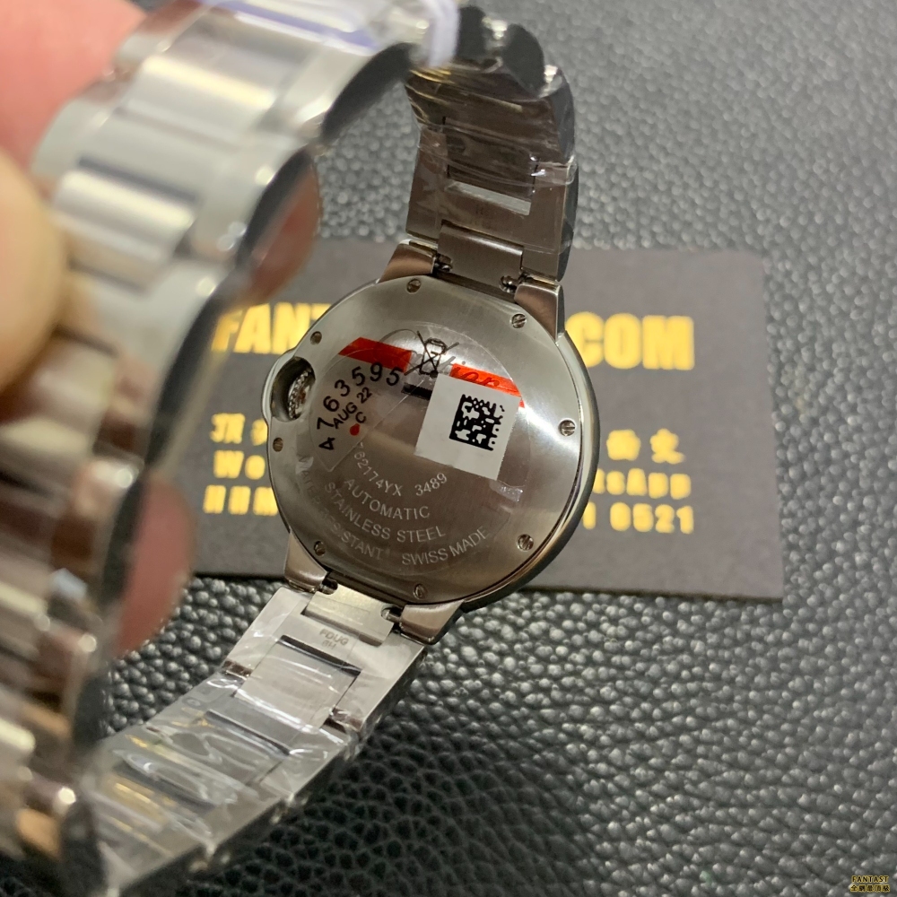 「卡地亞藍氣球36mm鑽石手錶，3K厰（最好版本）」