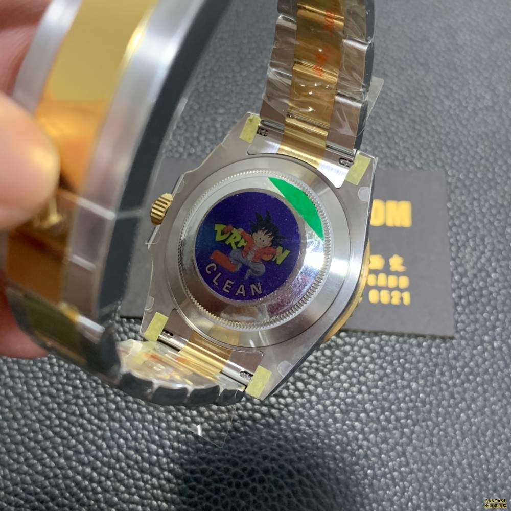 丹東3135機芯Clean廠香港高仿勞力士Submariner間金黑圈水鬼40MM