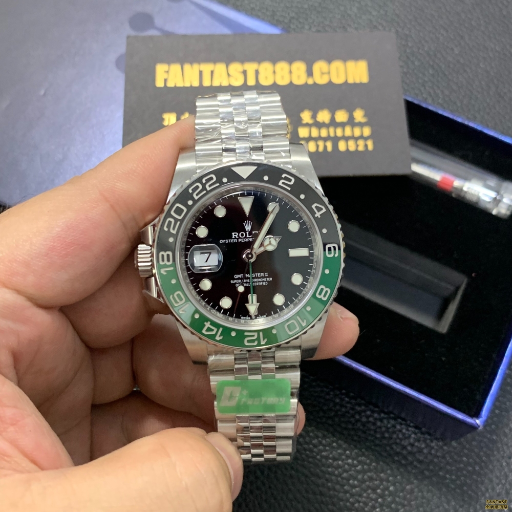 C+廠126720 GMT雪碧圈- 獨特左撇子款設計，配備五銖練和3186機芯