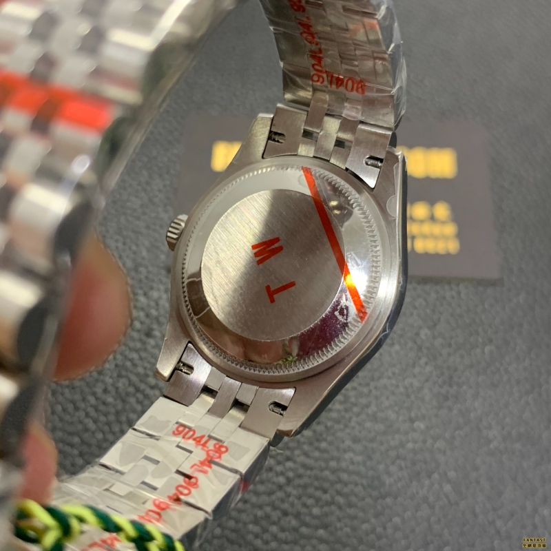 TW廠高仿劳力士日志型系列116234-63600 粉盤 鑲10顆鑽石腕錶