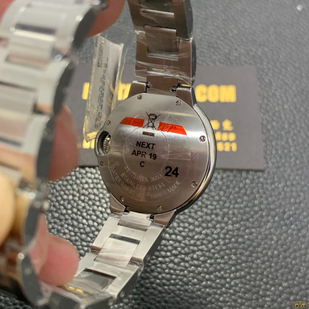 "卡地亞藍氣球36MM系列高仿手錶，精湛工藝完美呈現"