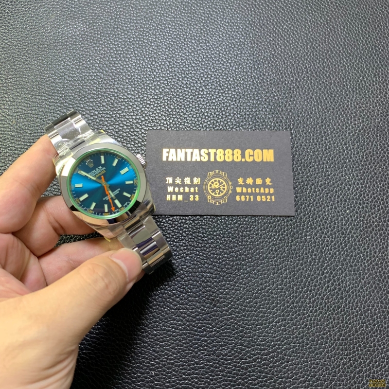 「GS廠勞力士Milgauss系列 M116400 閃電綠玻璃」