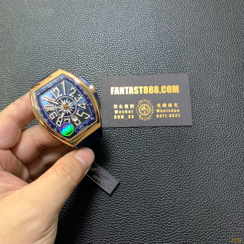 高仿手錶 ABF廠 Frank Muller 法蘭克穆勒 FM Vanguard Yachting V45遊艇系列 頂級高仿香港