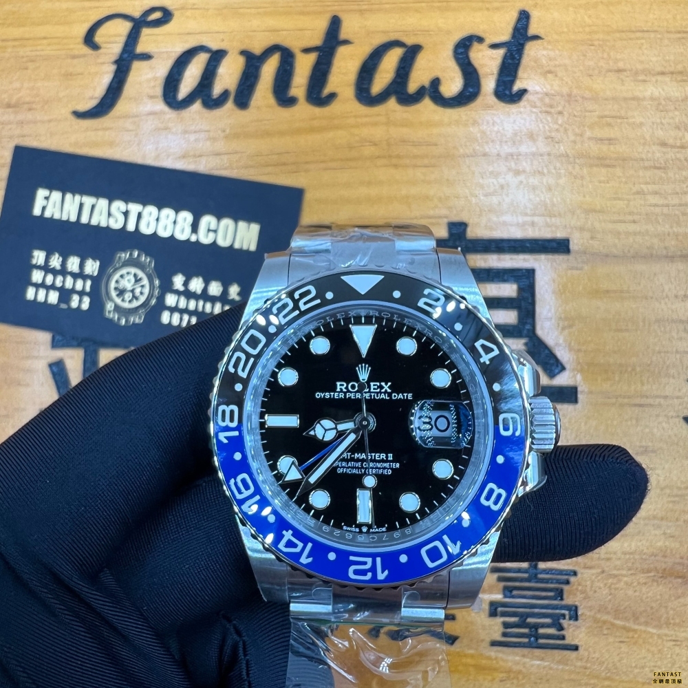 C+厰勞力士M126710BLNR-0002藍黑圈格林尼治型II，最高版本