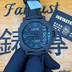 PAM1661碳纖維殼44MM複刻手錶 | 高仿沛納海VS廠廬米諾系列