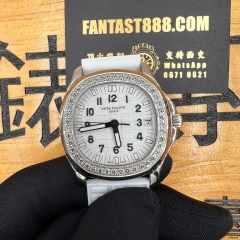 FANTAST實拍高仿手錶 JBL廠 百達翡麗 PP 5067A 手雷 石英女錶