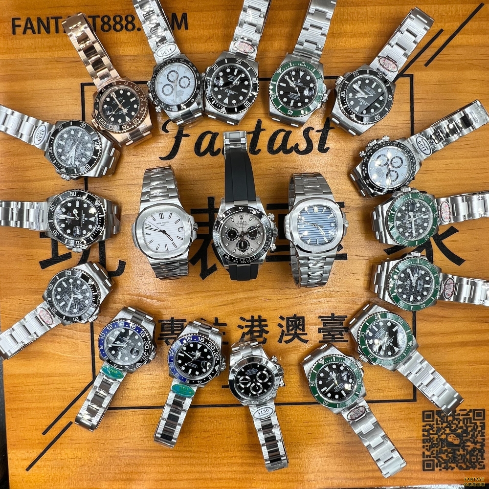 FANTAST實拍高仿手錶 夜光效果展示圖 （需要看夜光效果的看這裡！）